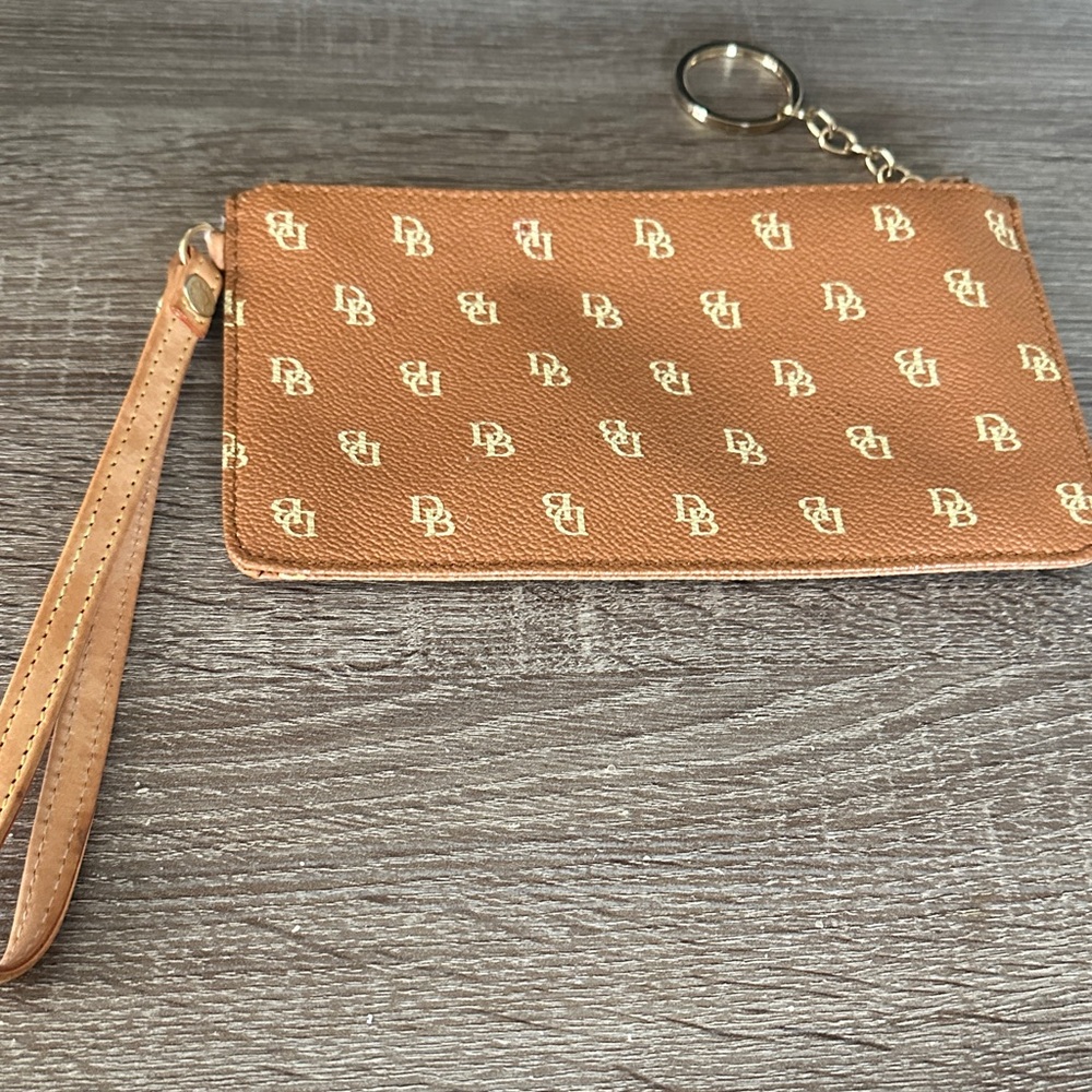 Brown Monogram Wristlet Clutch - Picture 3 of 5